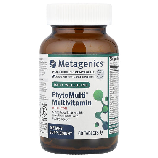 Metagenics, PhytoMulti® Multivitamin with Iron, 60 Tablets