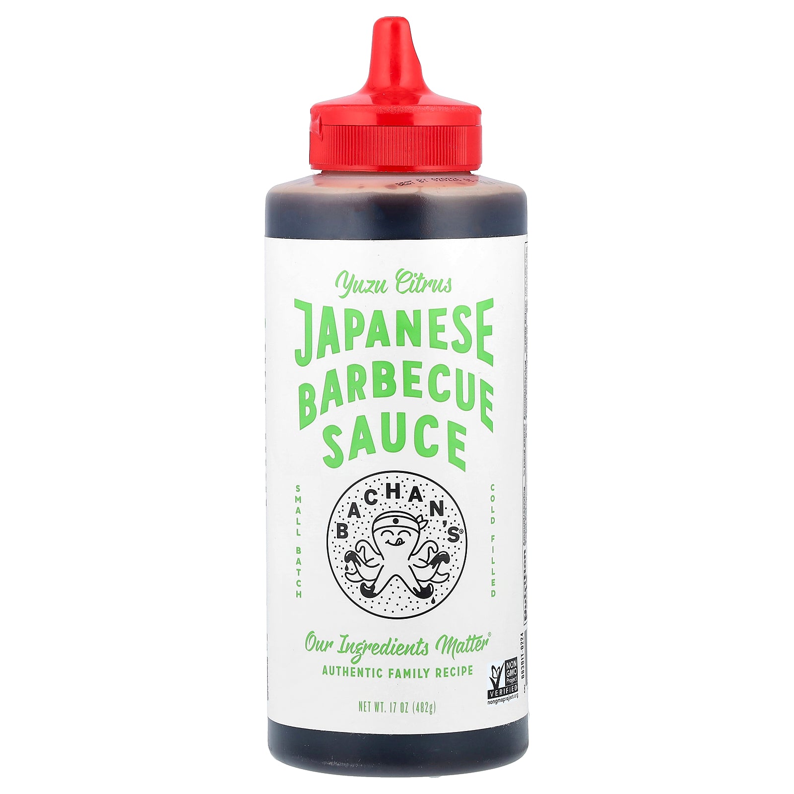 Bachan's, Japanese Barbecue Sauce, Yuzu Citrus, 17 oz (482 g)