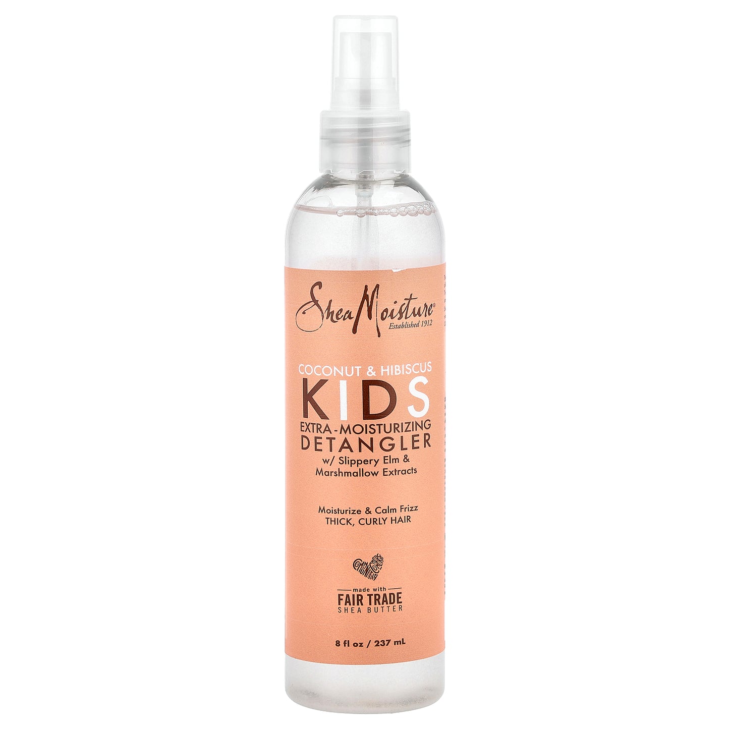 SheaMoisture, Kids Extra-Moisturizing Detangler, Coconut & Hibiscus, 8 fl oz (237 ml)