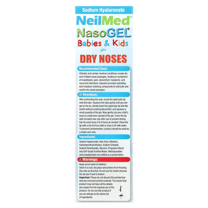 NeilMed, Babies & Kids, NasoGel®, For Dry Noses, 1 oz (28.4 g)