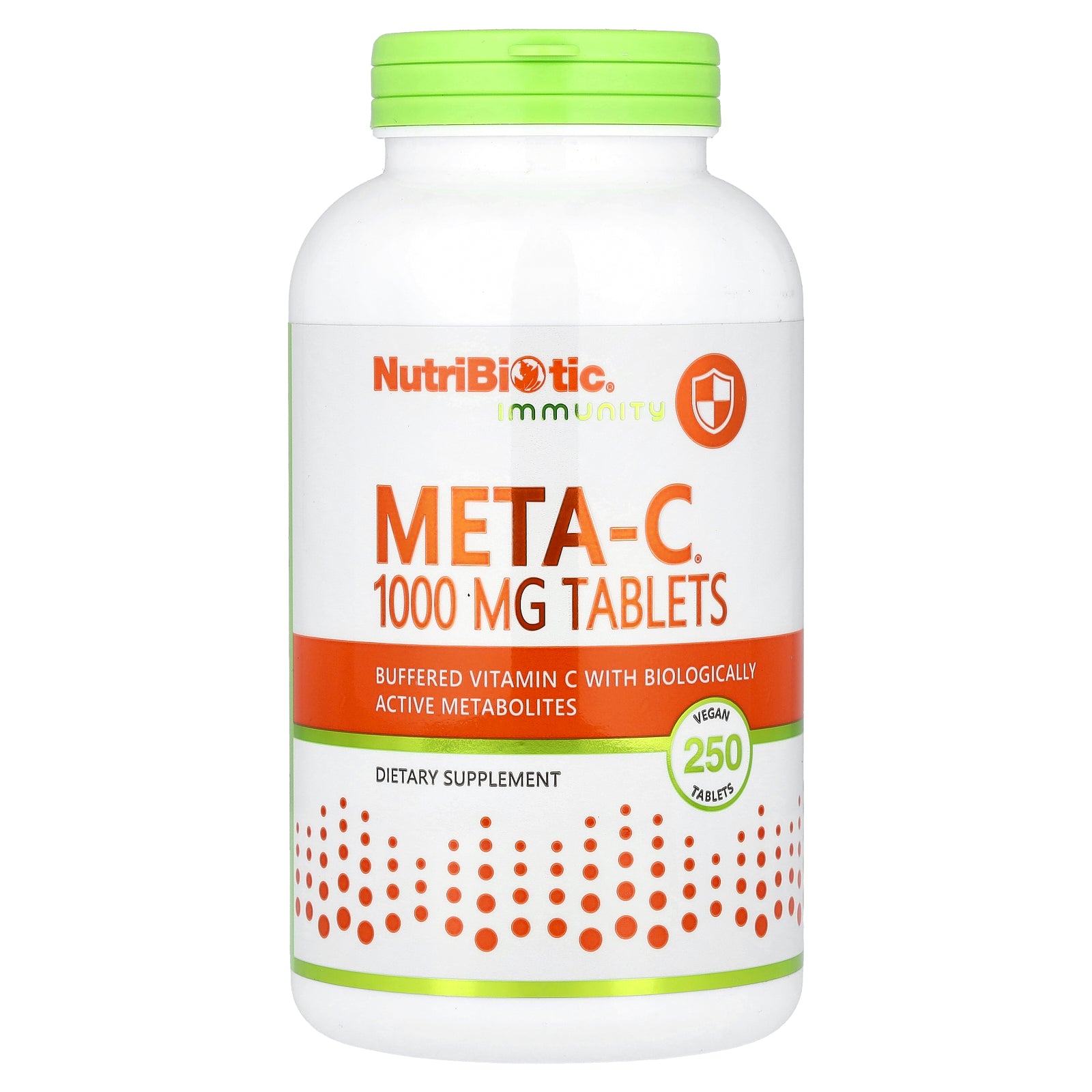 NutriBiotic, Immunity,  Meta-C® , 250 Vegan Tablets