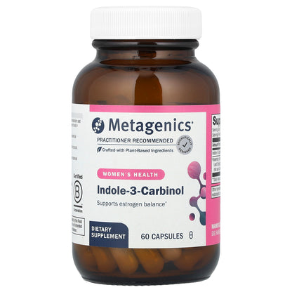 Metagenics, Indole-3-Carbinol, Women's Health, 60 Capsules
