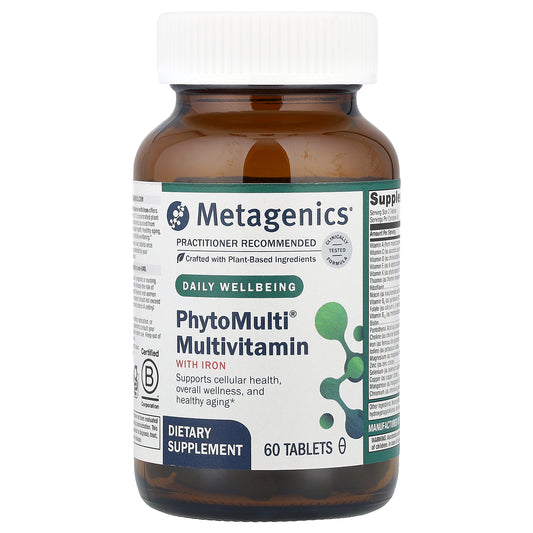 Metagenics, PhytoMulti with Iron, 60 Tablets