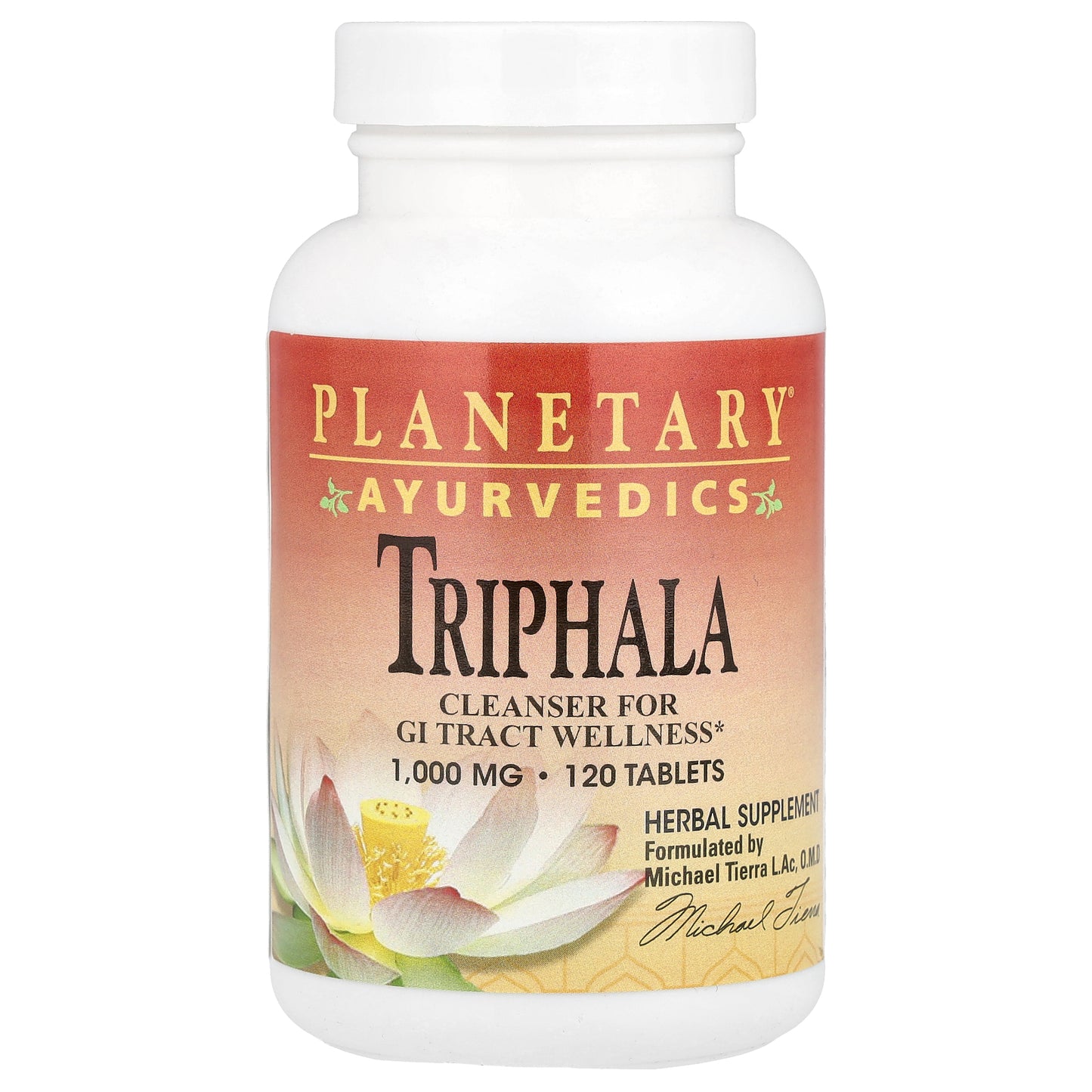 Planetary Herbals, Ayurvedics, Triphala, 120 Tablets