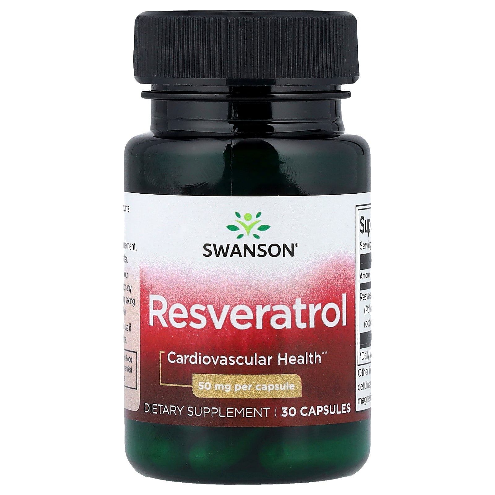 Swanson, Resveratrol, 50 mg, 30 Capsules