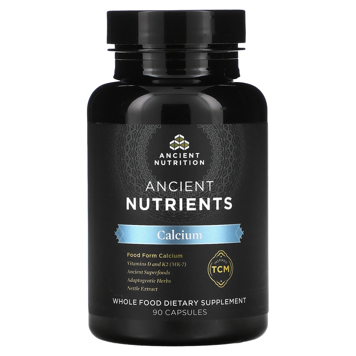 Ancient Nutrition, Calcium, 90 Capsules