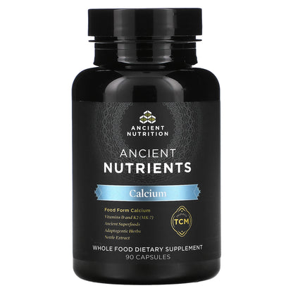 Ancient Nutrition, Calcium, 90 Capsules