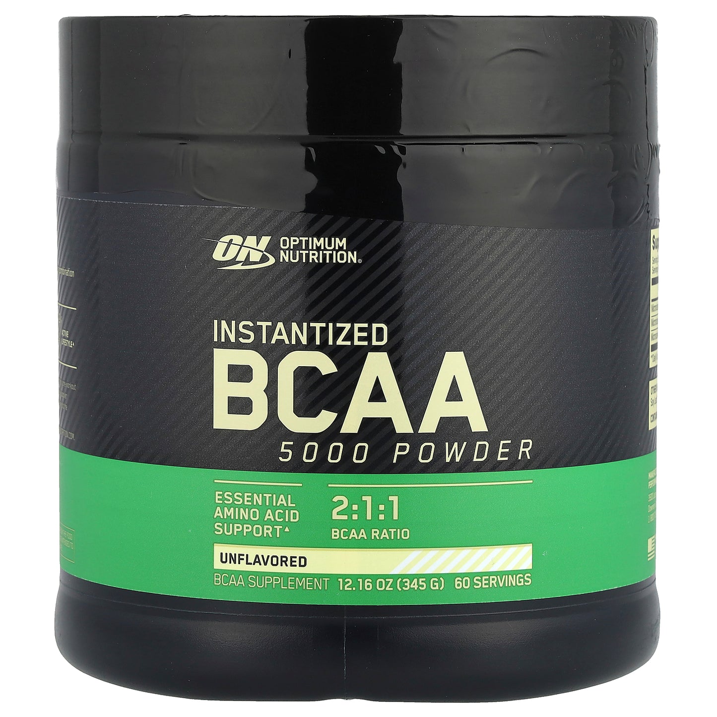 Optimum Nutrition, Instantized BCAA 5000 Powder, Unflavored, 12.16 oz (345 g)