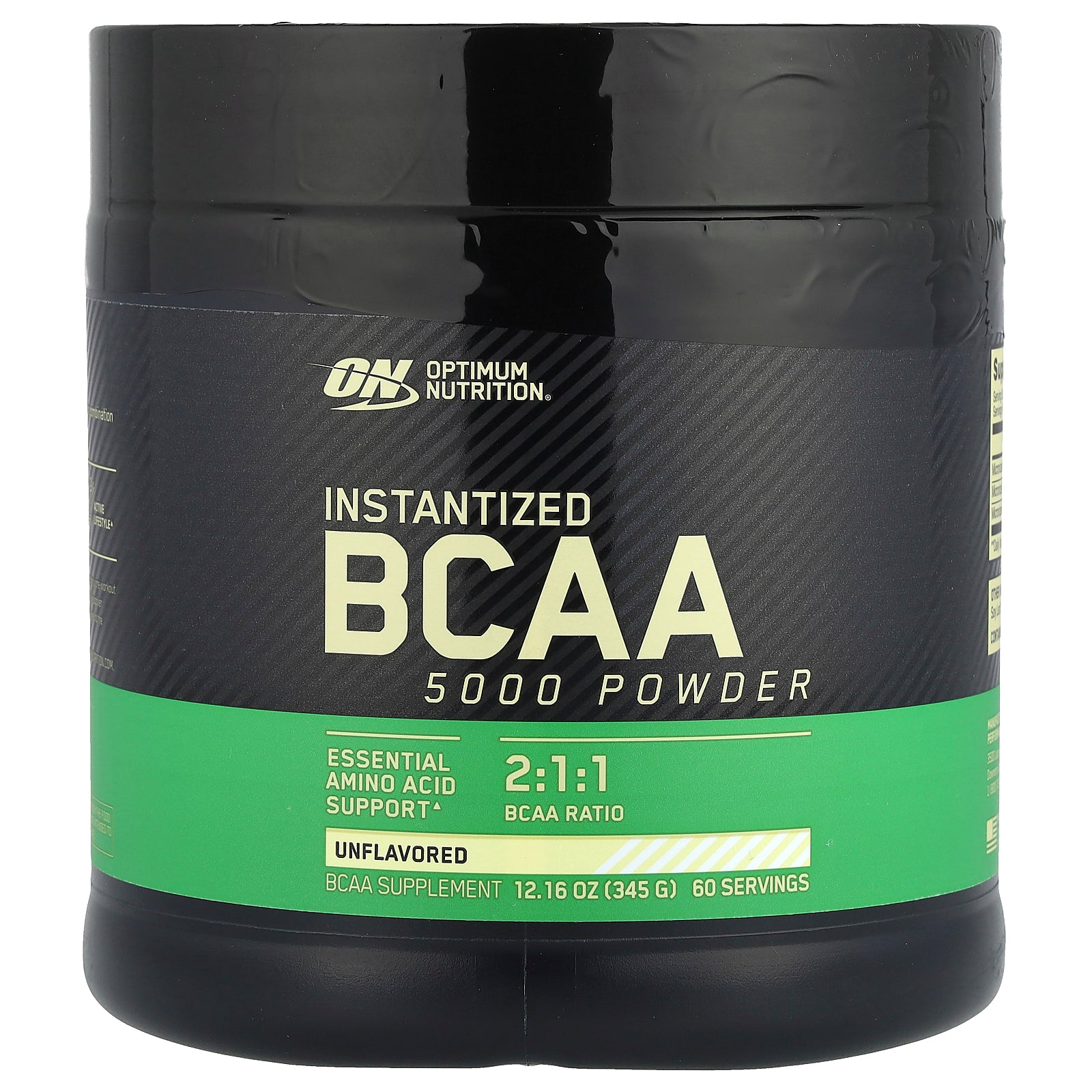 Optimum Nutrition, Instantized BCAA 5000 Powder, Unflavored, 12.16 oz (345 g)