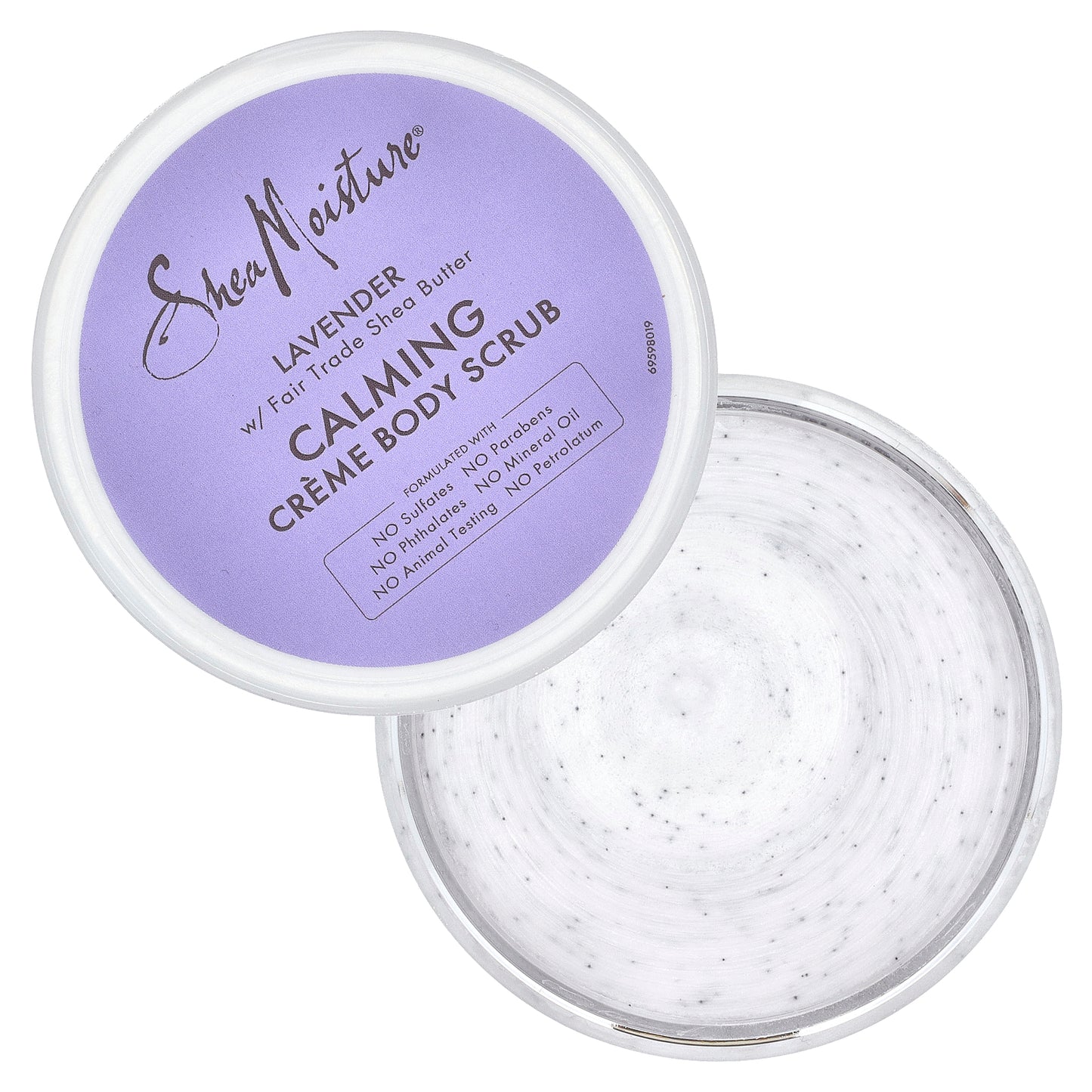 SheaMoisture, Calming Creme Body Scrub, Lavender, 11.3 oz (320 g)