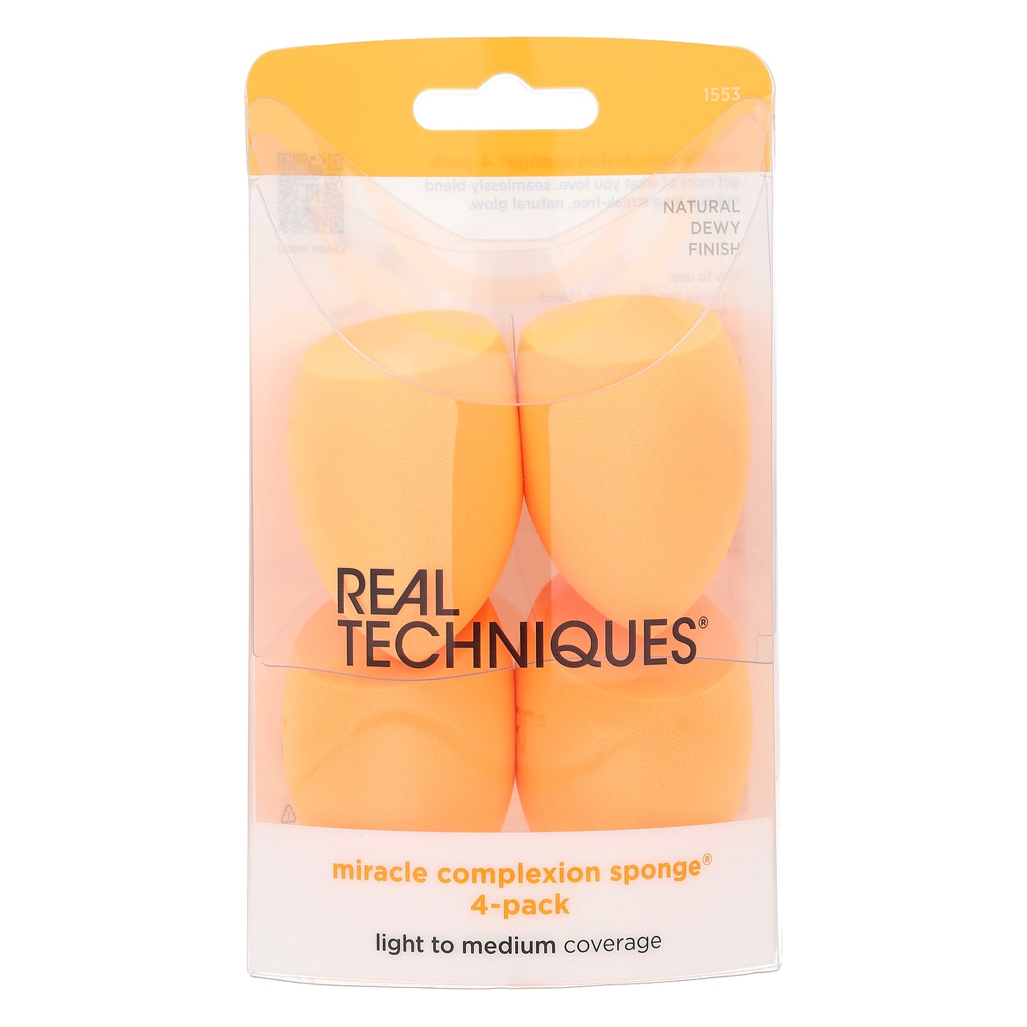 Real Techniques, Miracle Complexion Sponge®, 4 Sponges