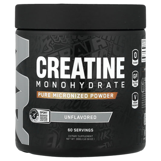 ABE, Creatine Monohydrate, Pure Micronized Powder, Unflavored, 10.58 oz (300 g)
