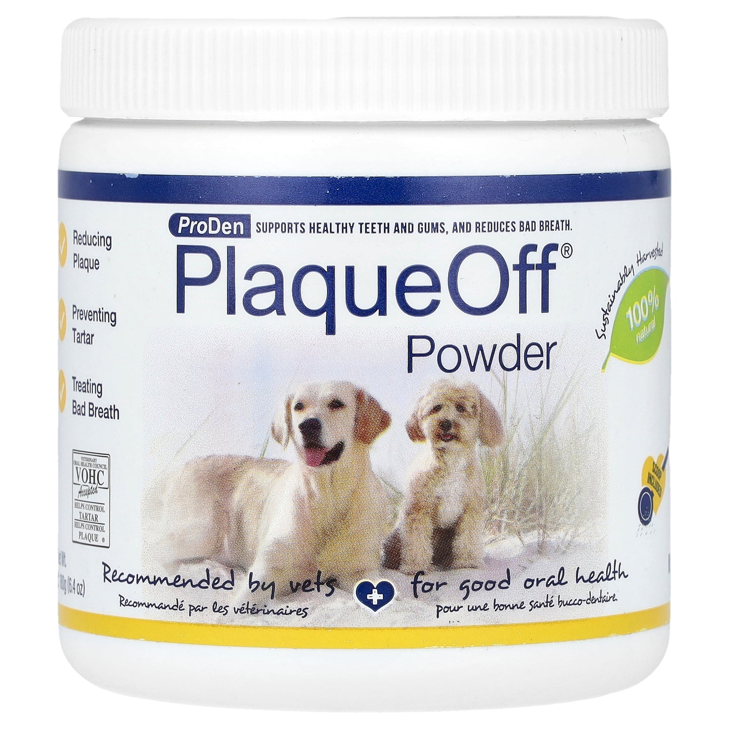 ProDen, PlaqueOff® Powder, 6.4 oz (180 g)