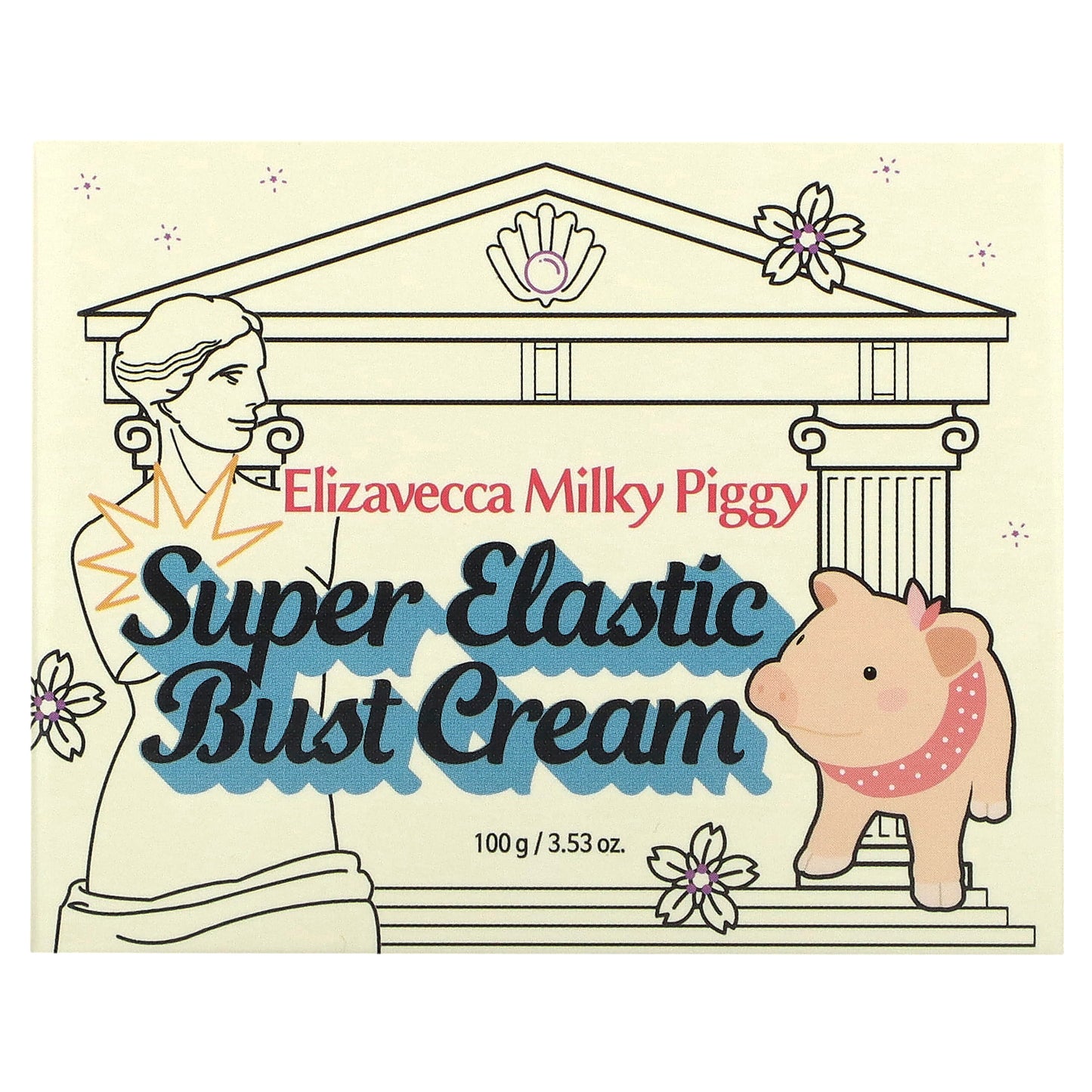 Elizavecca, Milky Piggy, Super Elastic Bust Cream, 3.53 oz (100 g)