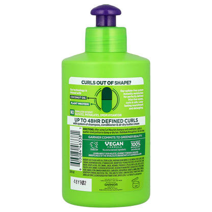 Garnier, Fructis, Curl Air Dry Cream, All Curl Types, 10.2 fl oz (300 ml)