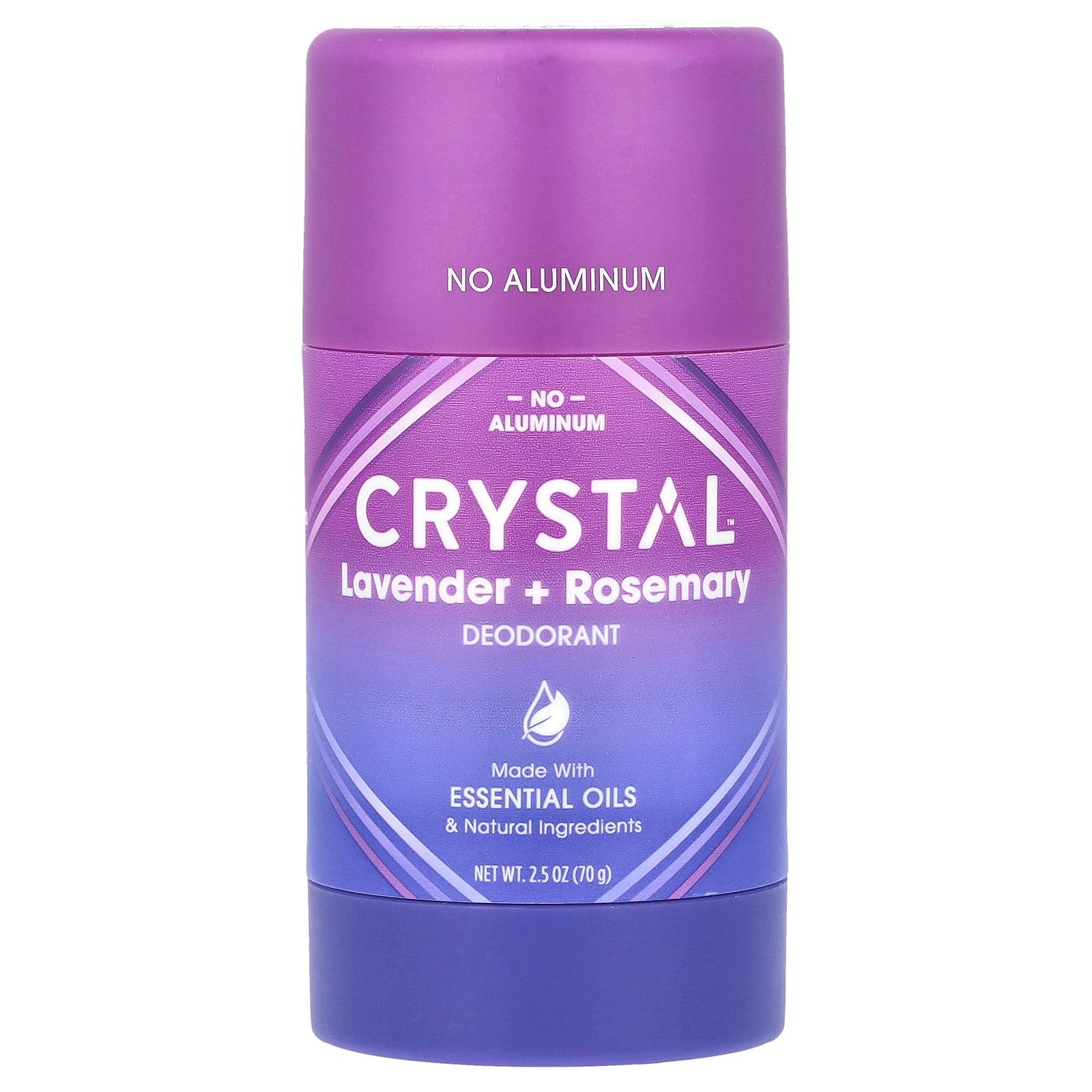 CRYSTAL, Deodorant, Lavender + Rosemary , 2.5 oz (70 g)
