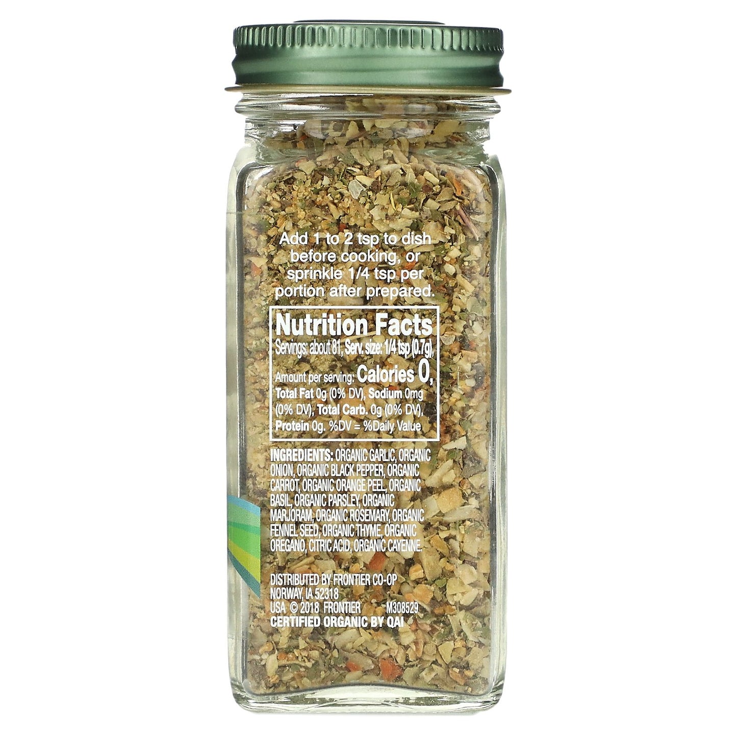 Simply Organic, Savory Seasoning, Salt-Free, 2 oz (57 g)