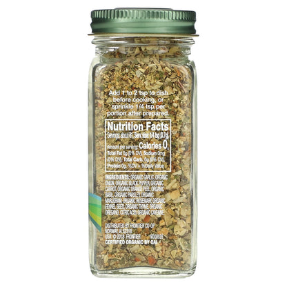 Simply Organic, Savory Seasoning, Salt-Free, 2 oz (57 g)