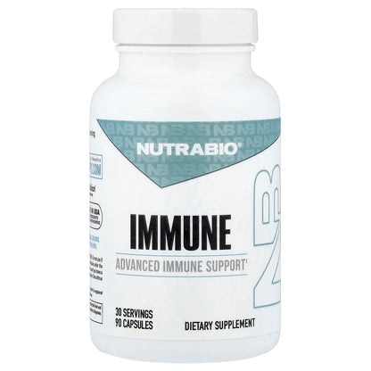 NutraBio, Immune, 90 Capsules