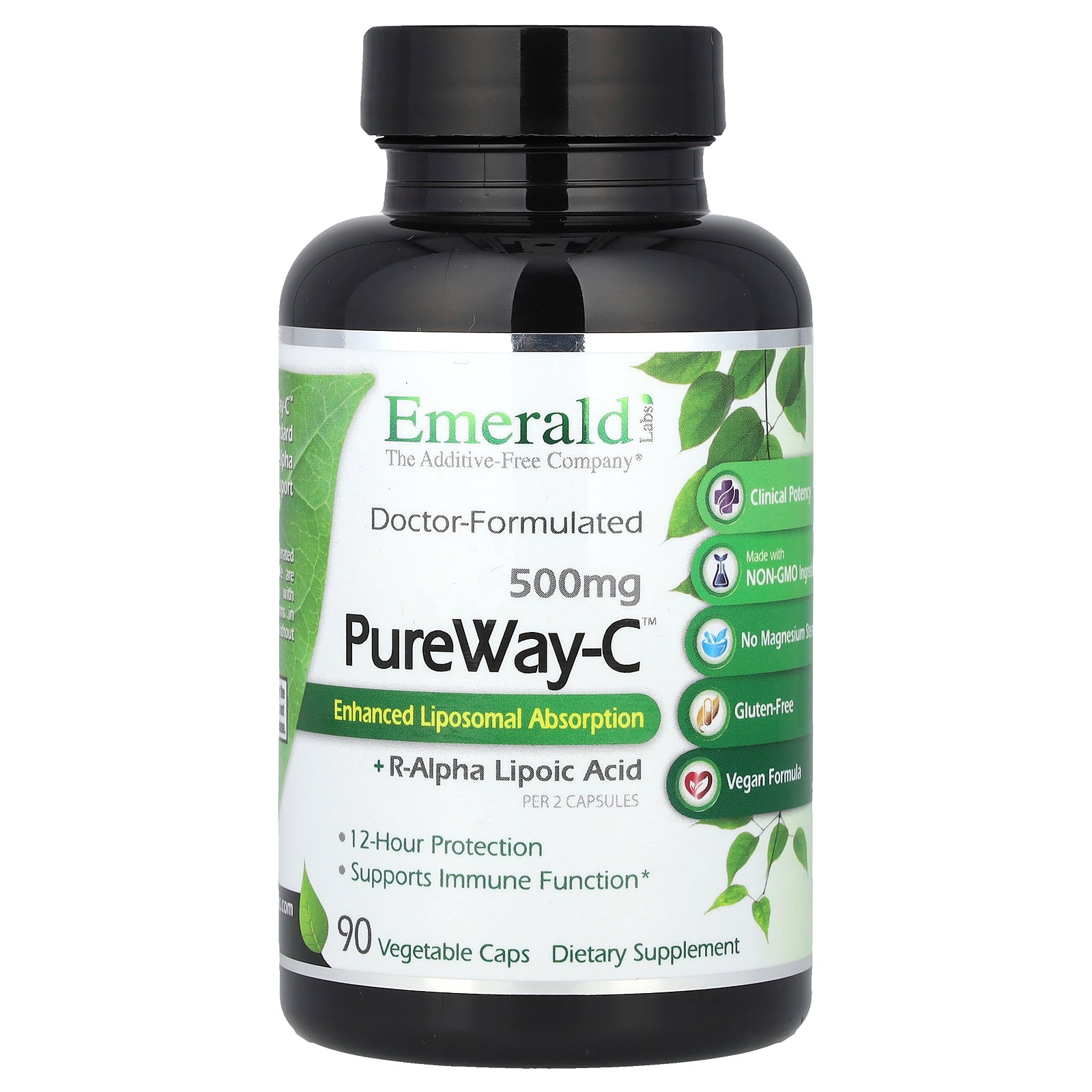 Emerald Laboratories, PureWay-C™+ R-Alpha Lipoic Acid, 90 Vegetable Caps