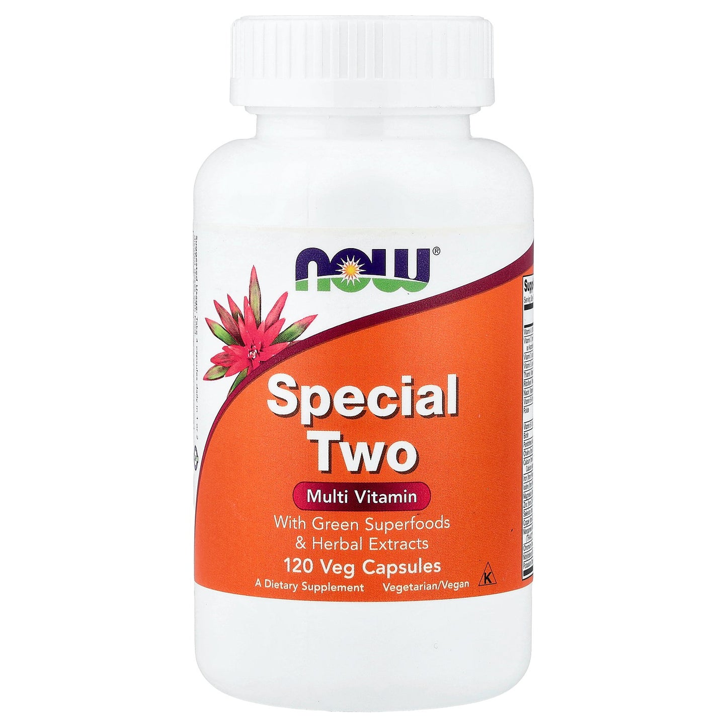 NOW Foods, Special Two, Multi Vitamin, 120 Veg Capsules