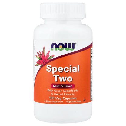 NOW Foods, Special Two, Multi Vitamin, 120 Veg Capsules