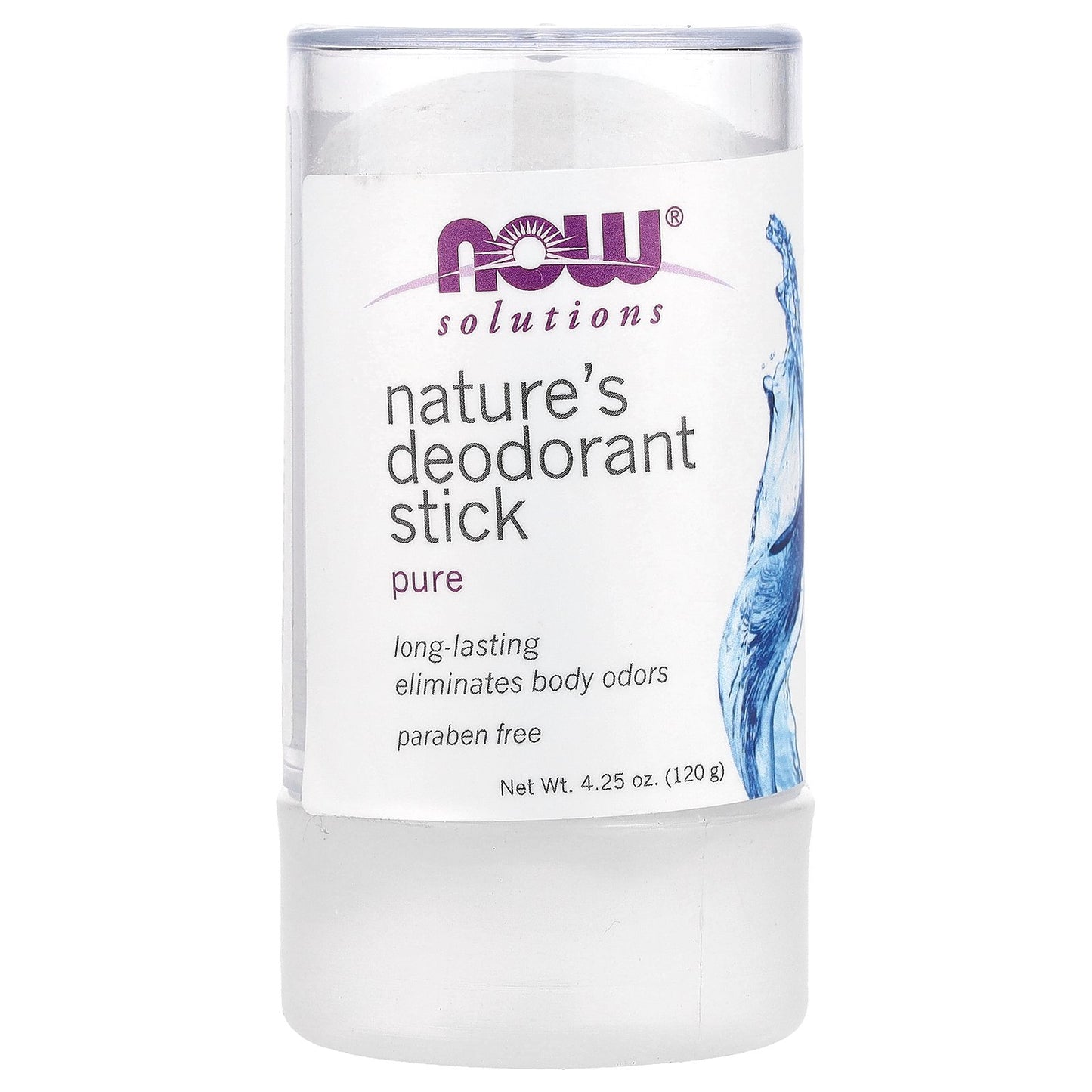 NOW Foods, Solutions, Nature's Deodorant Stick, 4.25 oz (120 g)