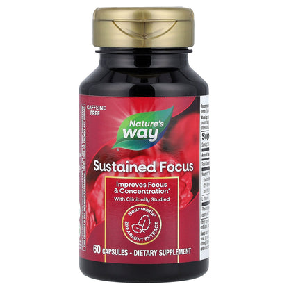 Nature's Way, Sustained Focus, 60 Capsules