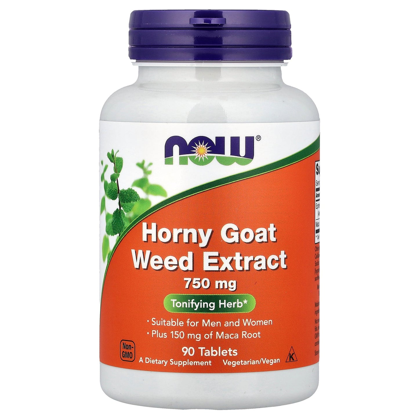 NOW Foods, Horny Goat Weed Extract, 90 Tablets
