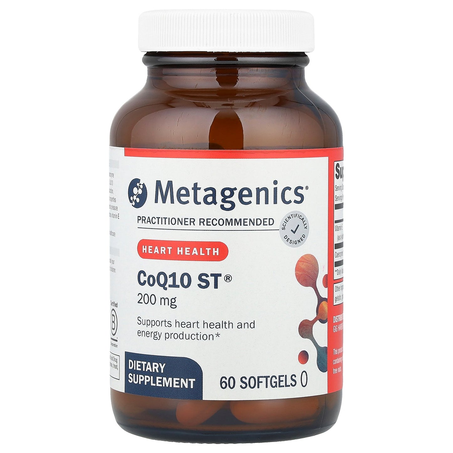 Metagenics, CoQ10 ST®, 200 mg, 60 Softgels