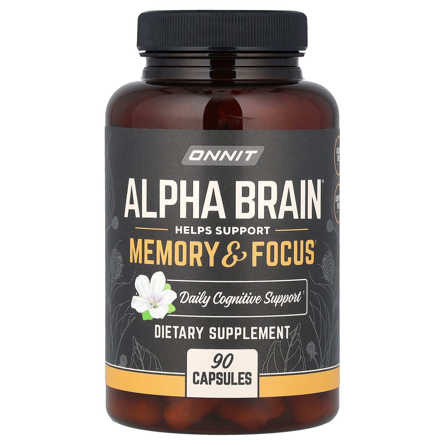 Onnit, Alpha Brain, 90 Capsules