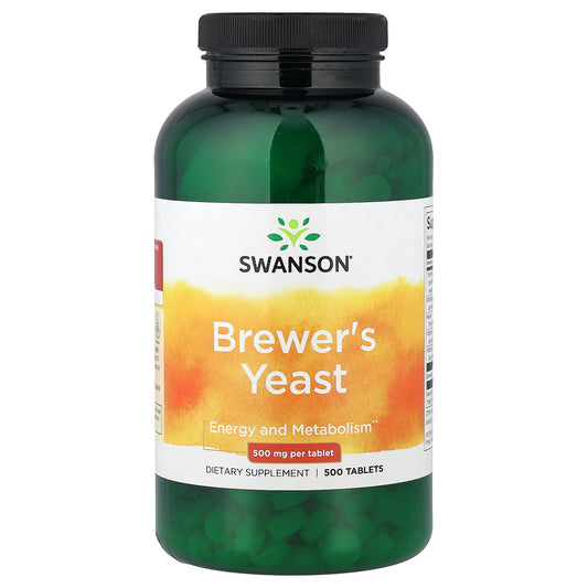 Swanson, Brewer's Yeast, 500 Tablets