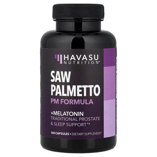 Havasu Nutrition, Saw Palmetto PM Formula, 100 Capsules
