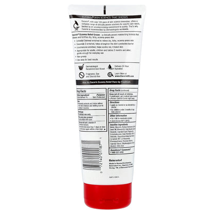 Eucerin, Eczema Relief Cream, Fragrance Free, 8 oz (226 g)