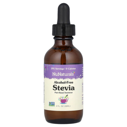 NuNaturals, Stevia, Alcohol-Free , 2 fl oz (59 ml)