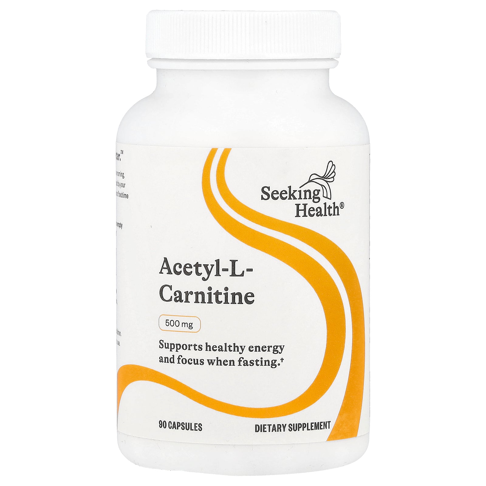 Seeking Health, Acetyl-L-Carnitine, 500 mg, 90 Capsules