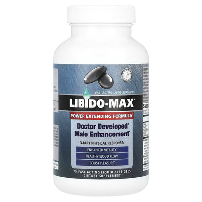 Applied Nutrition, Libido-Max®, 75 Fast-Acting Liquid Soft-Gels