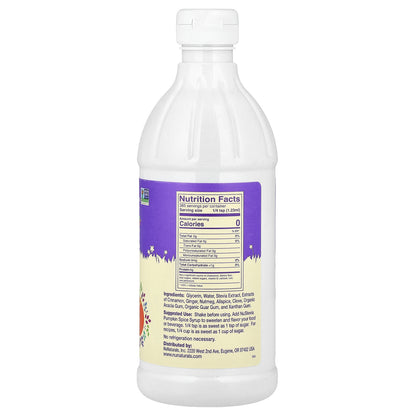 NuNaturals, Concentrated Pumpkin Spice Syrup, 16 fl oz (0.47 l)