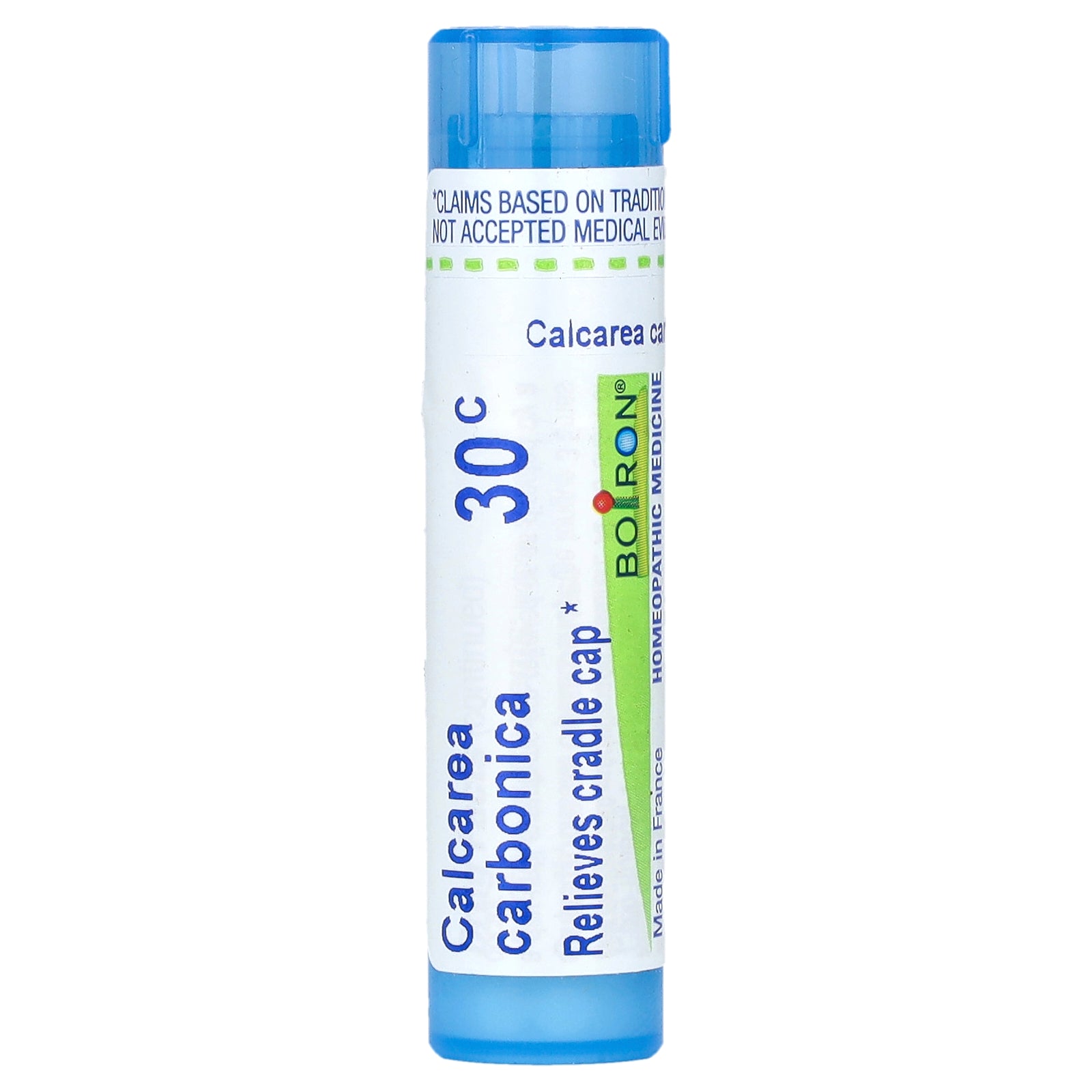Boiron, Calcarea Carbonica, 30C, Cradle Cap Relief, Approx 80 Pellets