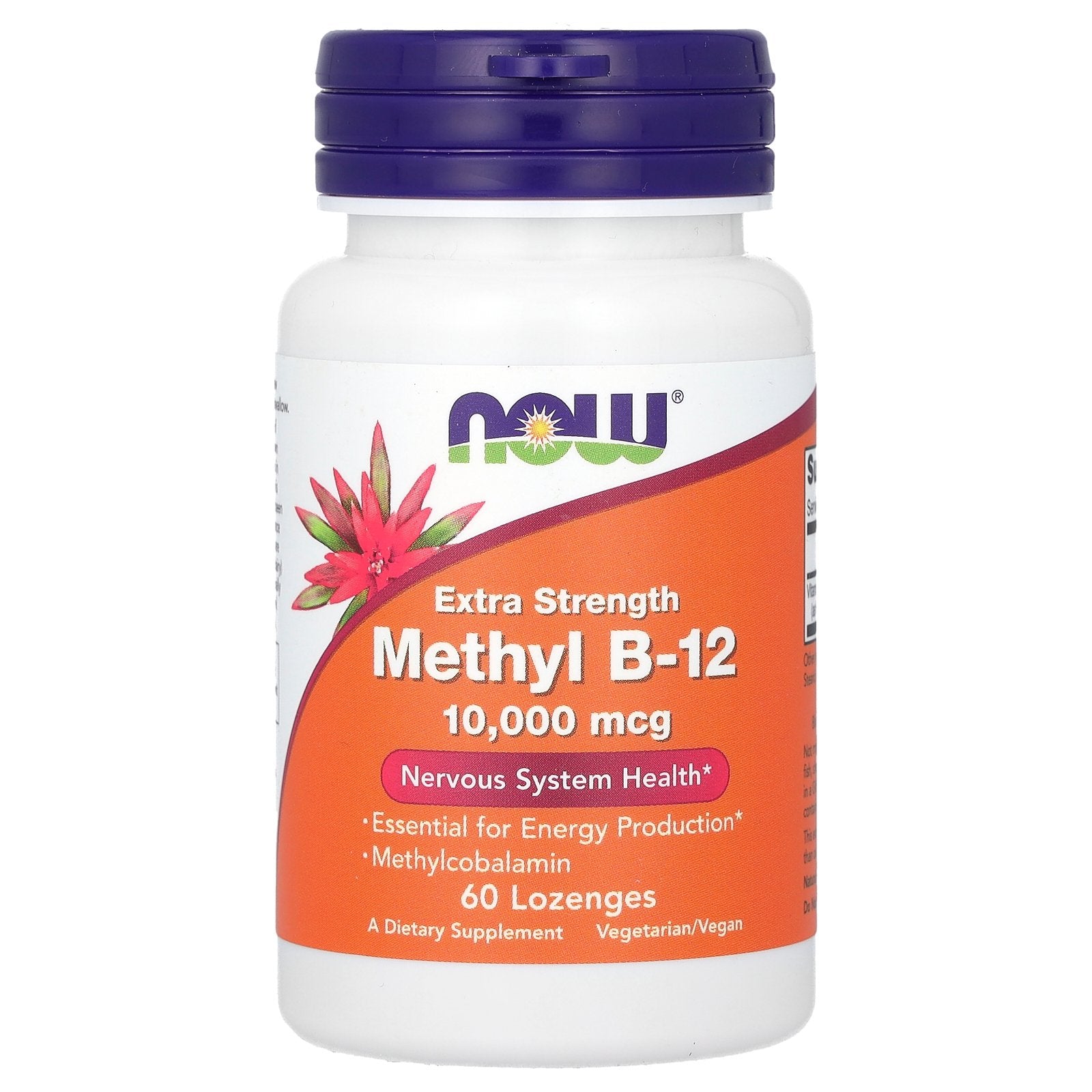 NOW Foods, Methyl B-12, 10,000 mcg, 60 Lozenges
