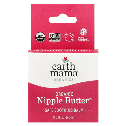 Earth Mama, Organic Nipple Butter™, 2 fl oz (60 ml)