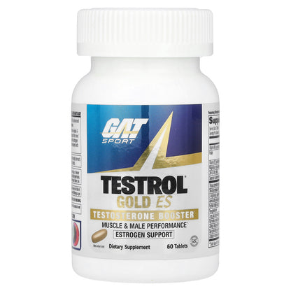 GAT, Testrol® Gold ES, Testosterone Booster, 60 Tablets