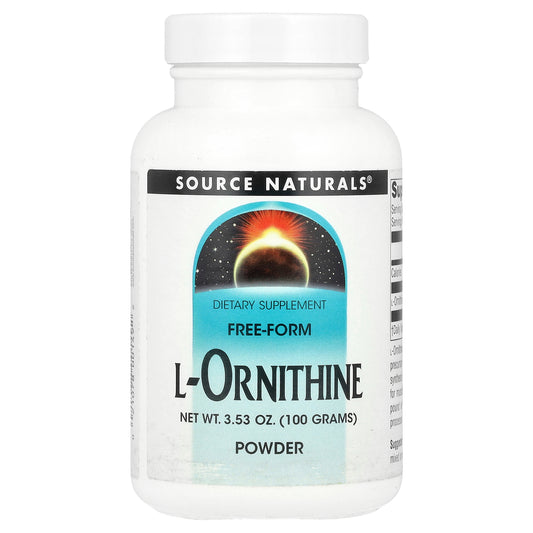 Source Naturals, L-Ornithine Powder, 3.53 oz (100 g)