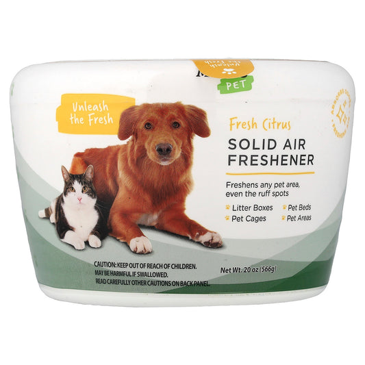 Citrus Magic, Pet, Solid Air Freshener, Fresh Citrus, 20 oz (566 g)