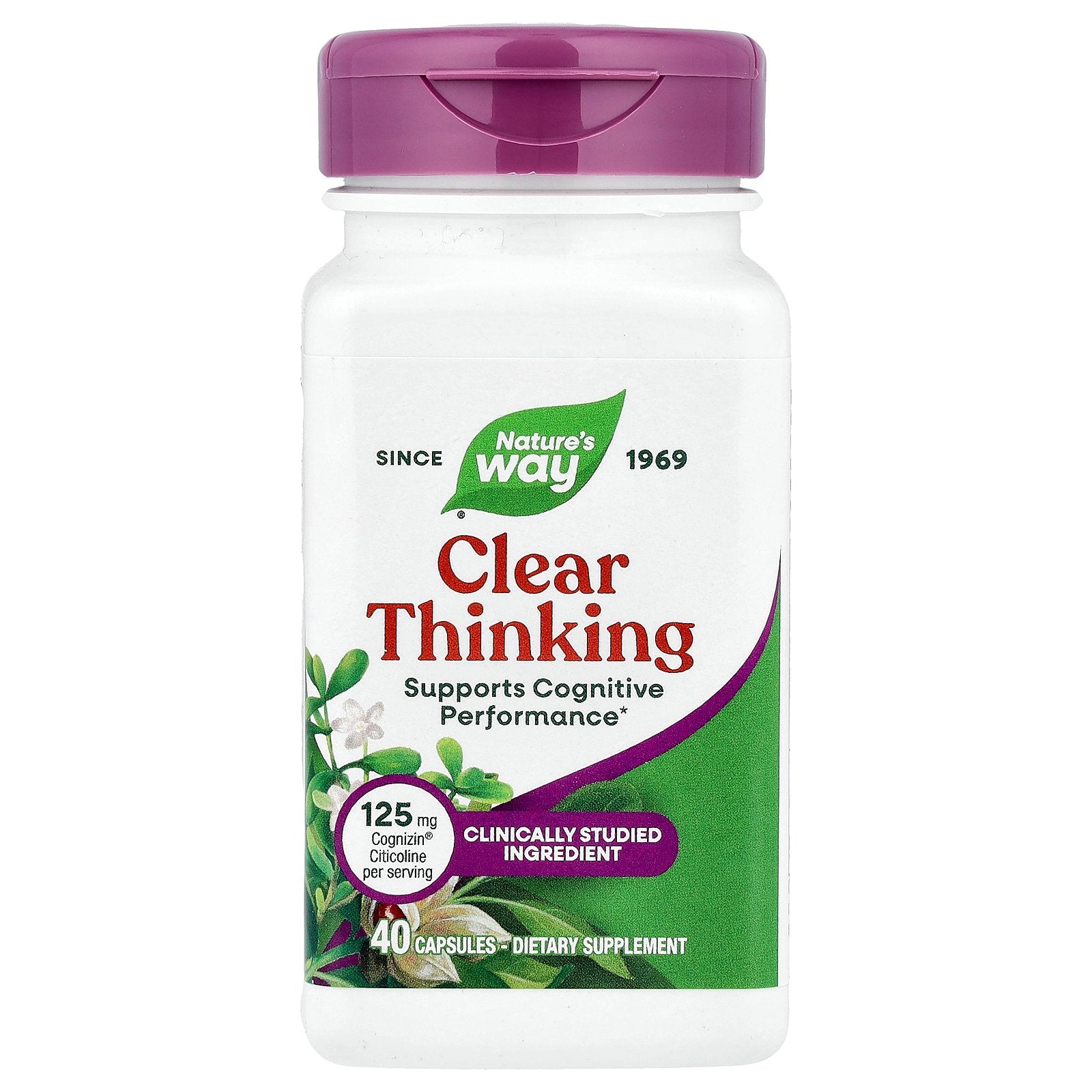 Nature's Way, Clear Thinking, 40 Capsules