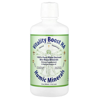 Morningstar Minerals, Vitality Boost HA, Humic Minerals, 32 oz (946 ml)