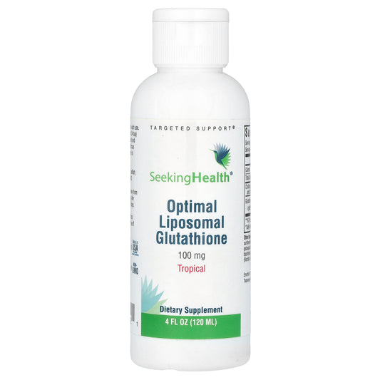 Seeking Health, Optimal Liposomal Glutathione, Tropical, 100 mg, 4 fl oz (120 ml)