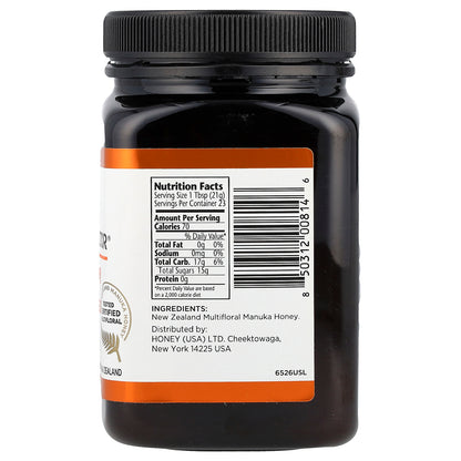 Manuka Doctor, Manuka Honey, Multifloral , MGO 80+, 17.6 oz (500 g)