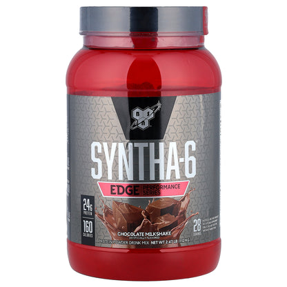 BSN, Syntha-6® Edge, Protein Powder Drink Mix, Chocolate Milkshake, 2.47 lb (1.12 kg)