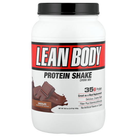 Labrada Nutrition, Lean Body®, Protein Shake Drink Mix, Chocolate, 2.47 lb (1,120 g)